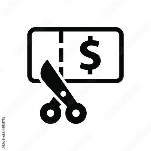 Shopping discount icon vector graphic illustration