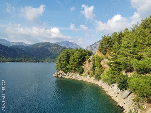 lake in the mountains