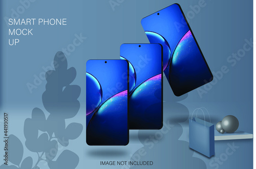 New Galaxy 21 Smart phone Mockup