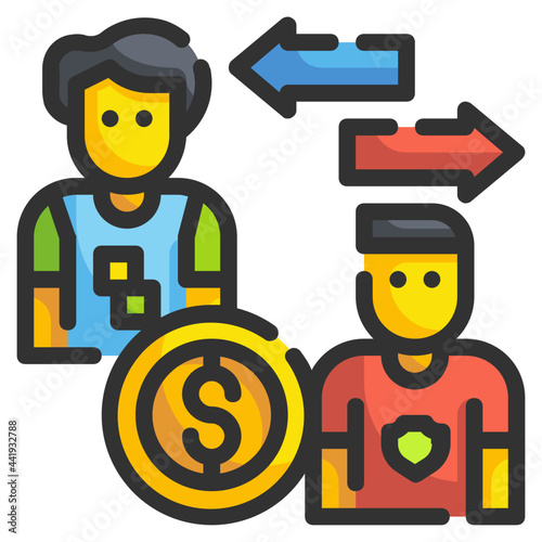 transfer line icon