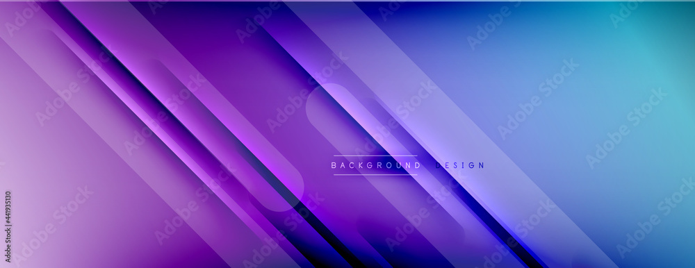 Abstract background. Shadow lines on bright shiny gradient background. Abstract background. Shadow lines on bright shiny gradient background.