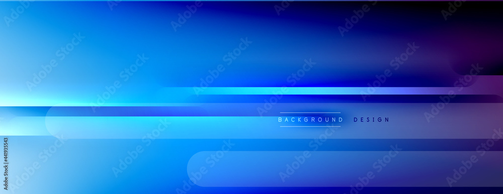 Abstract background. Shadow lines on bright shiny gradient background.