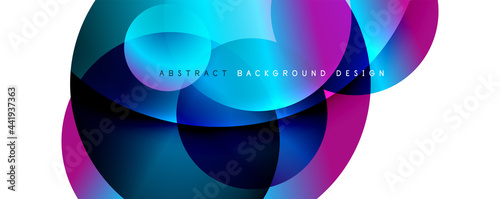 Trendy simple fluid color gradient abstract background. Mixing of colors and lines. Vector Illustration For Wallpaper, Banner, Background, Landing Page © antishock