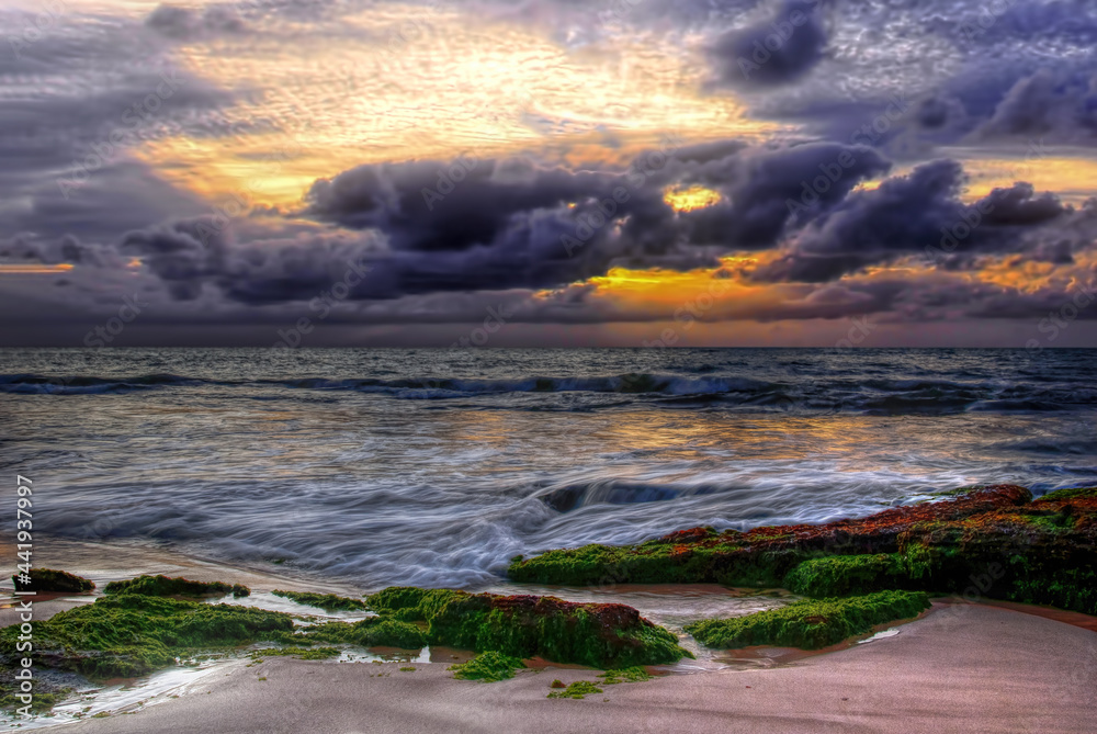 Beautiful Sunset coat of Perth Western Australia