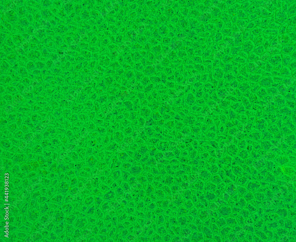 Fototapeta premium The modern concrete tile wall background and texture, painted green