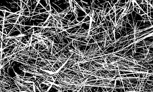 Grass, straw texture. Abstract rectangular background for big sales banner. Vector black and white illustration. Basis, template, substrate for any decor, text, logo.  Eps 10.