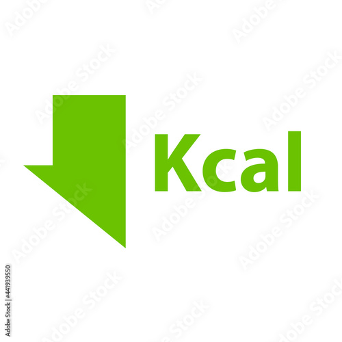 Calories reduction icon.
