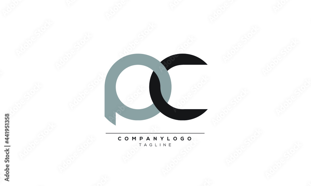 Abstract initial monogram letter alphabet logo design Abstract initial monogram letter alphabet logo design
