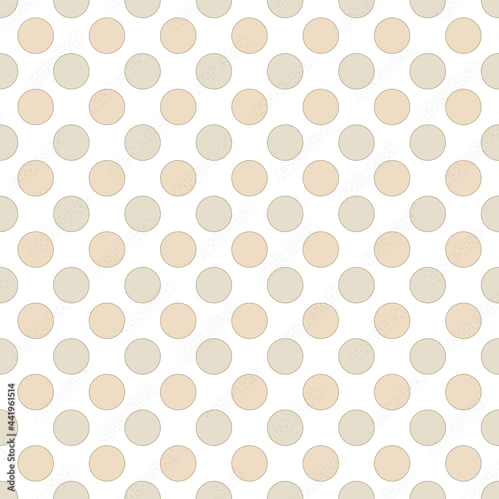 Seamless polka dot pattern background Seamless polka dot pattern background