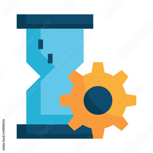 time flat icon