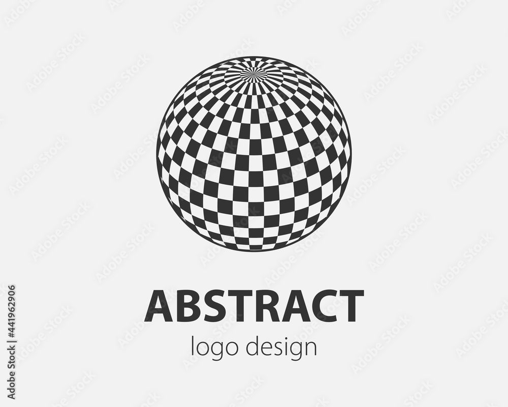 Sphere vector logo design template for business. Global icon. Sphere vector logo design template for business. Global icon.