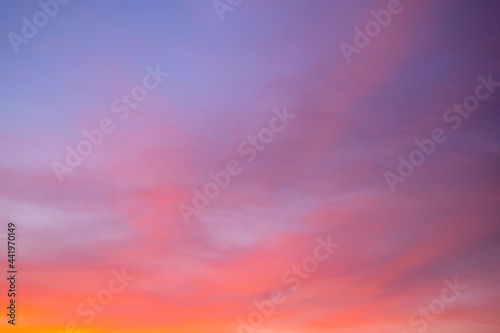 beautiful scenery sunset sky background © SMPTY