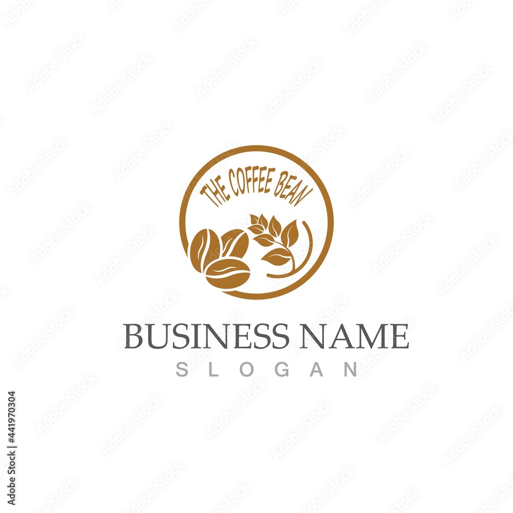 coffee bean icon vector coffee bean icon vector