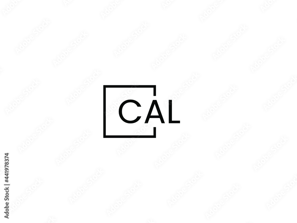 CAL Letter Initial Logo Design Vector Illustration CAL Letter Initial Logo Design Vector Illustration
