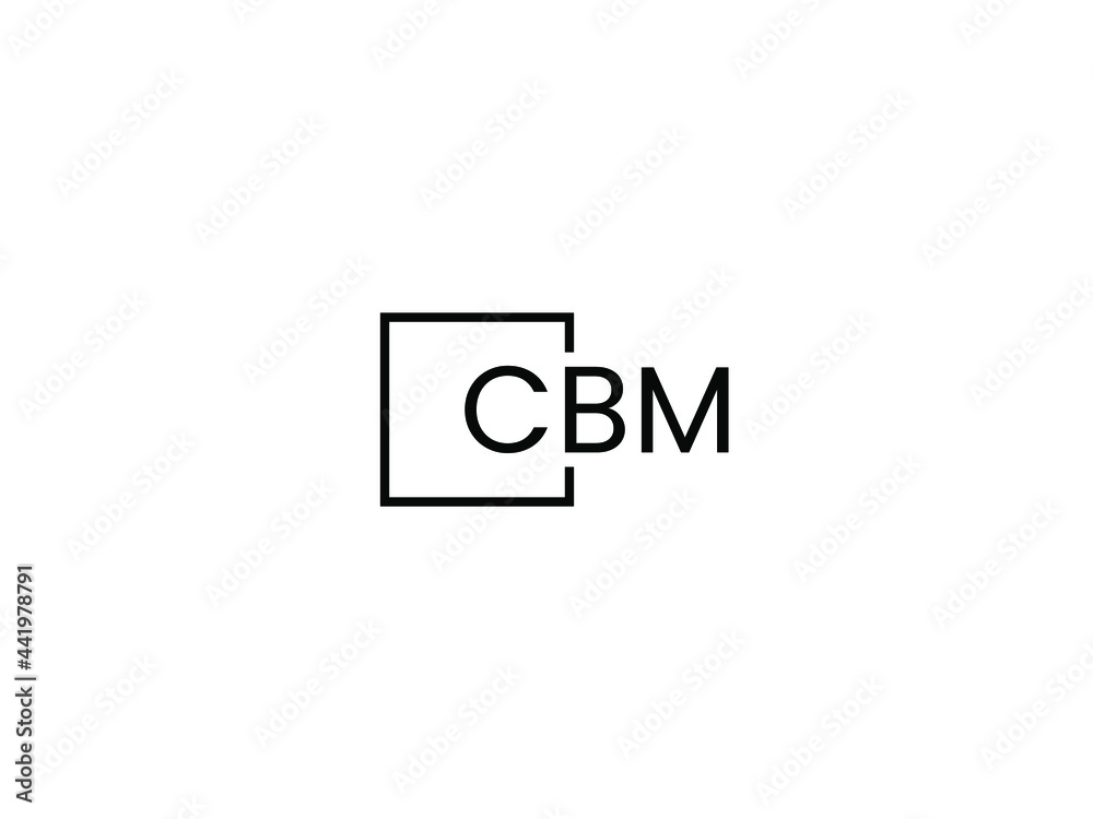 CBM Letter Initial Logo Design Vector Illustration CBM Letter Initial Logo Design Vector Illustration