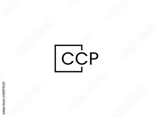 CCP Letter Initial Logo Design Vector Illustration