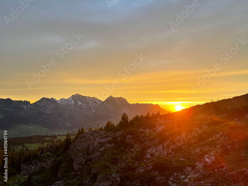 Churfirsten Schweiz im Sommer