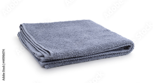 Towel isolated on white.
