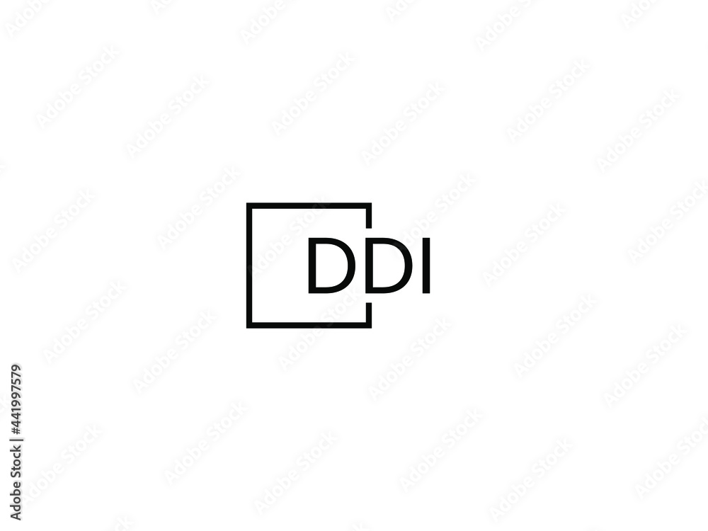 DDI letter initial logo design vector illustration DDI letter initial logo design vector illustration
