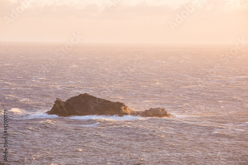 Winter sunrise in Cap de Creus Nature Park, Spain photo