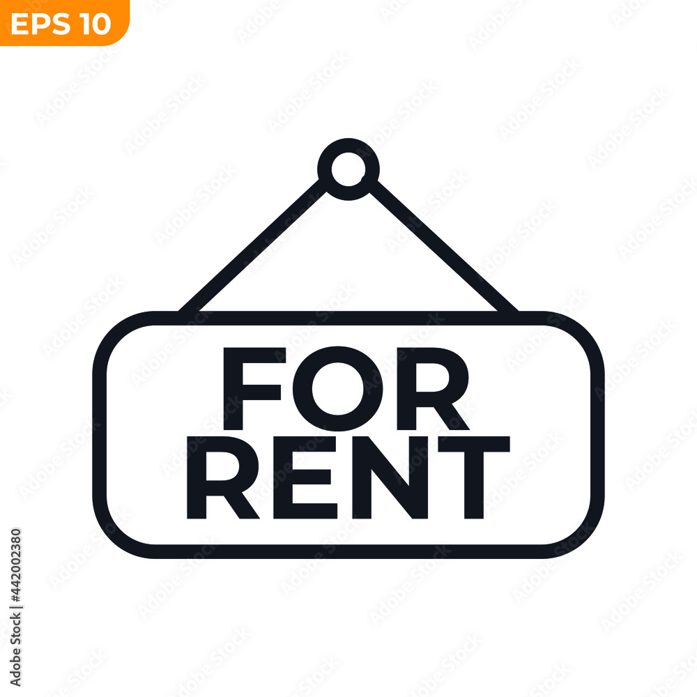 for rent icon symbol template for graphic and web design collection logo vector illustration for rent icon symbol template for graphic and web design collection logo vector illustration