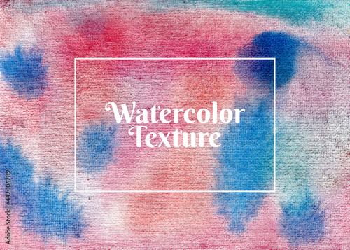 Wallpaper Mural watercolor abstract background, Watercolor texture background, Handmade Texture Torontodigital.ca