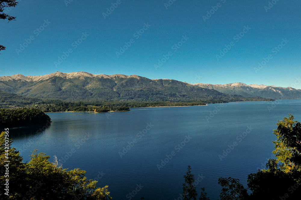 View of Lake Nahuel Huapi, from Los Arrayanes National Park