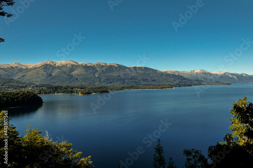 View of Lake Nahuel Huapi, from Los Arrayanes National Park