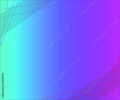 abstract blue cyan and pink background with lines texture simple art photo