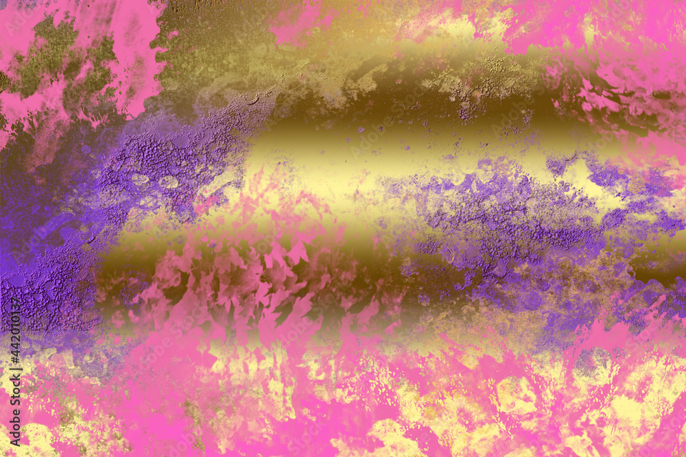 Golden Abstract decorative paper texture background for artwork - Illustration Golden Abstract decorative paper texture background for artwork - Illustration