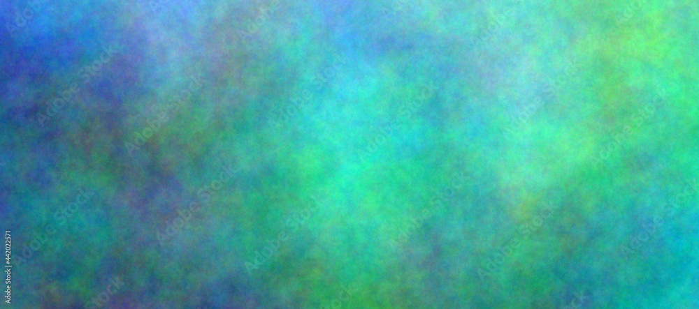 Mix blue and green. Banner abstract background. Blurry color spectrum, texture background. Rainbow colors. Vivid colors spectrum background.