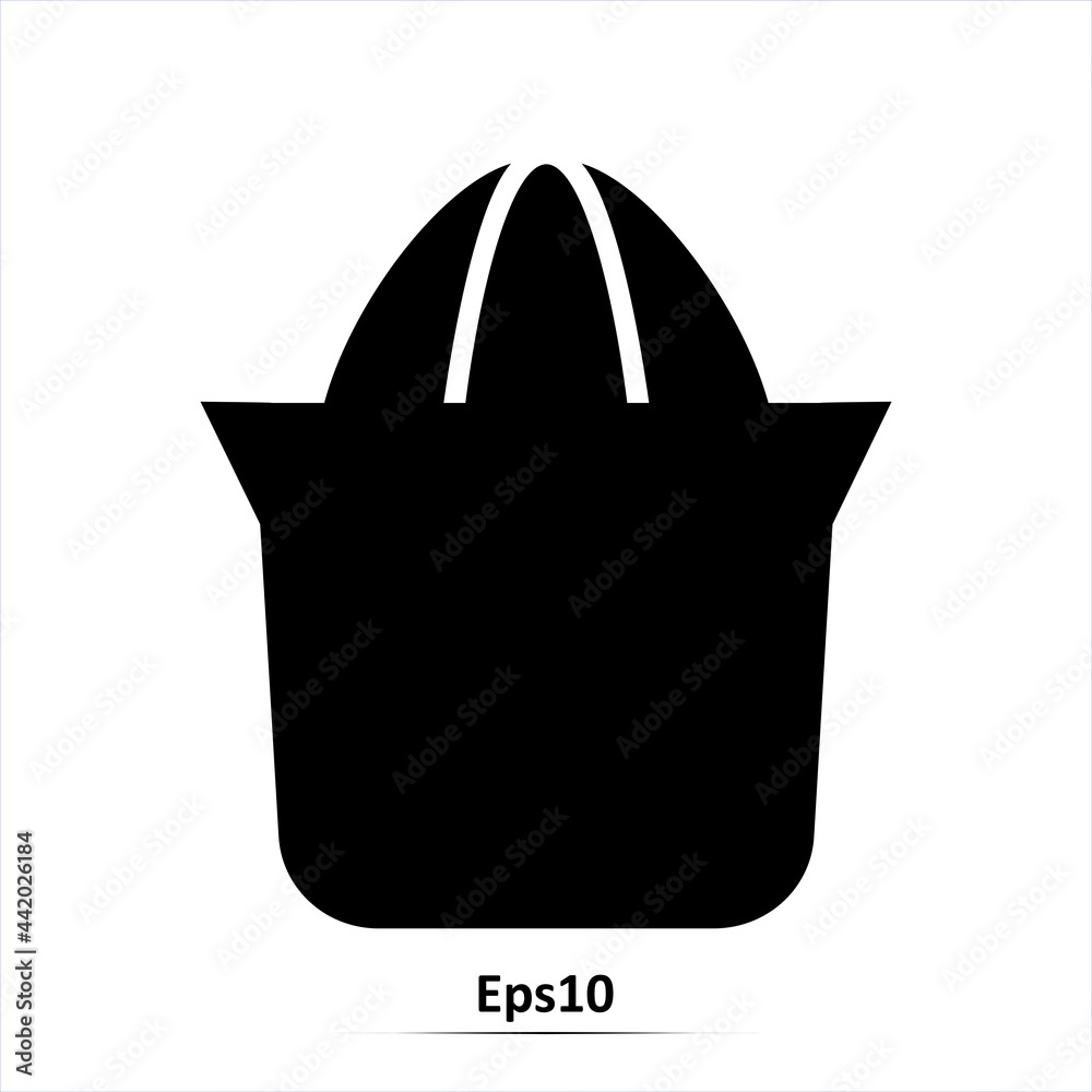 Hand juicer icon. Vector illustration