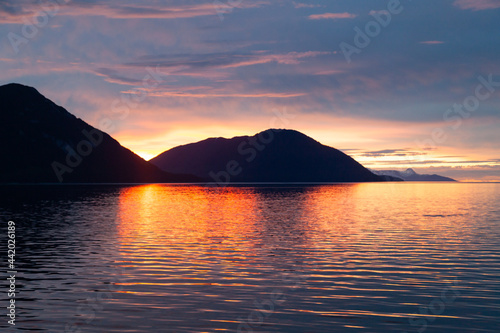 Sunset in Alaska