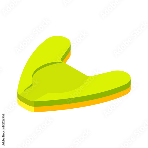 Isometric Kickboard Illustration