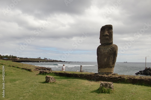 Estatuas Muais em Rapa Nui