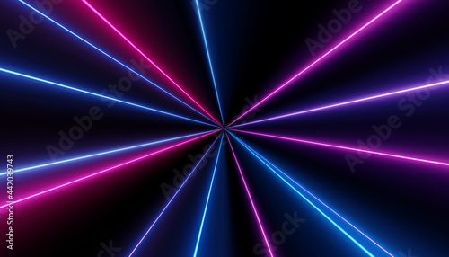 neon blue pink abstract futuristic galaxy ultraviolet curvy glowing dna neuron lines laser scientific Sci-Fi high speed resolution abstract black background