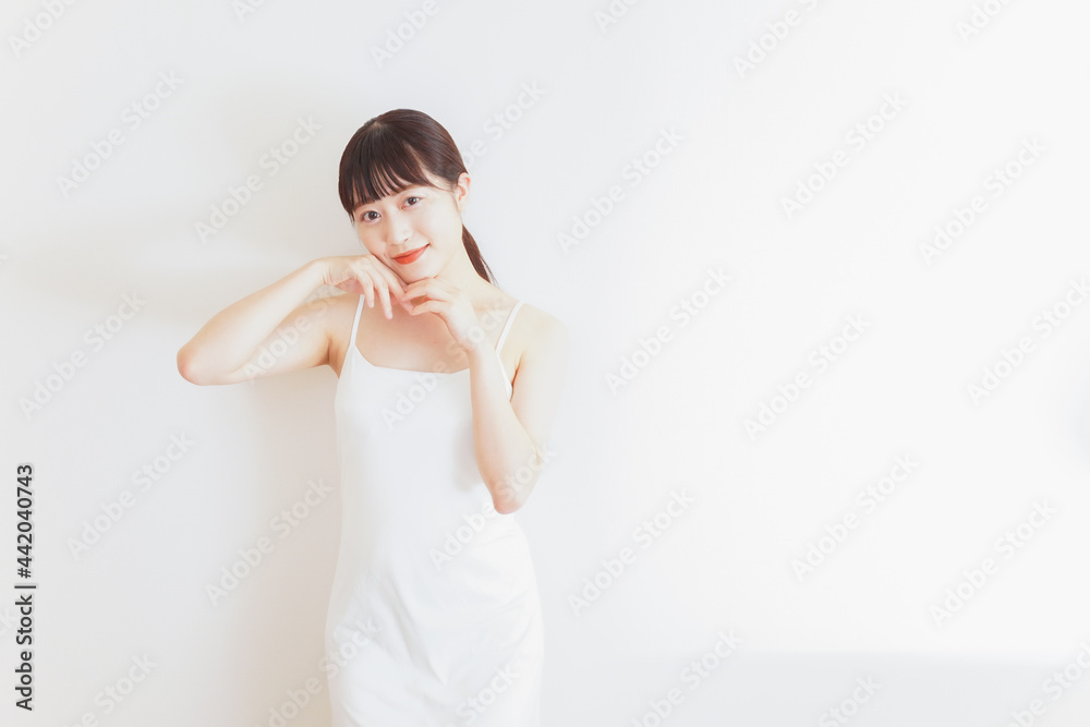 若い女性のビューティーイメージ 若い女性のビューティーイメージ