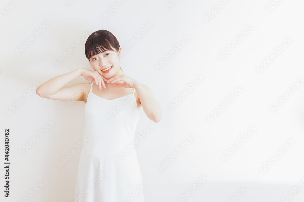 若い女性のビューティーイメージ 若い女性のビューティーイメージ