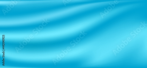 sky blue silk cloth background 