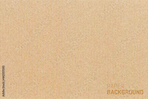 Brown cardboard paper texture background. Vector illustration eps 10 photo