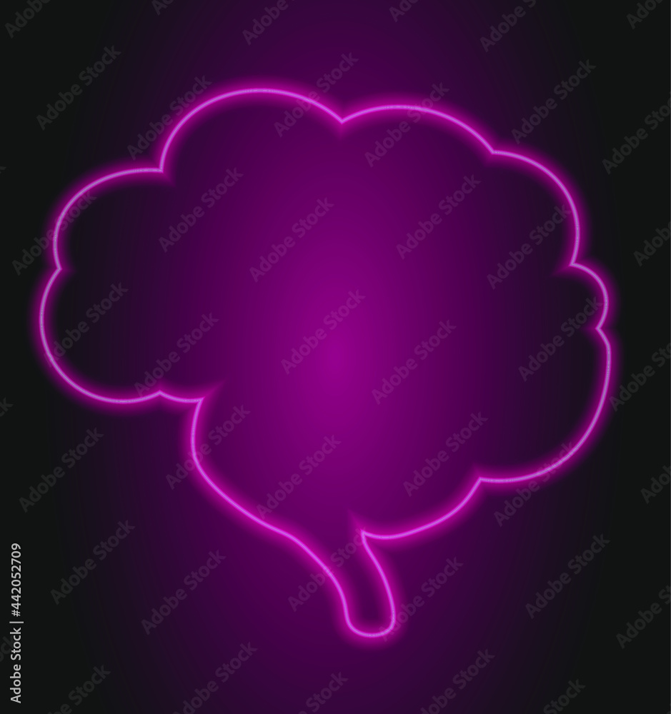 Anatomy, Human brain icon, medical vector icon. Medicine emblem. Glowing sign. Brain neon sign, modern glowing banner design, colorful trend of modern design on black background. Vector illustration. Anatomy, Human brain icon, medical vector icon. Medicine emblem. Glowing sign. Brain neon sign, modern glowing banner design, colorful trend of modern design on black background. Vector illustration.