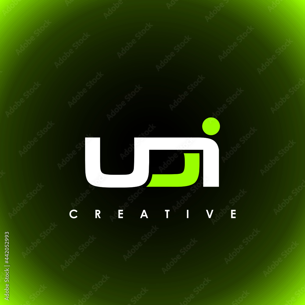 UDI Letter Initial Logo Design Template Vector Illustration UDI Letter Initial Logo Design Template Vector Illustration