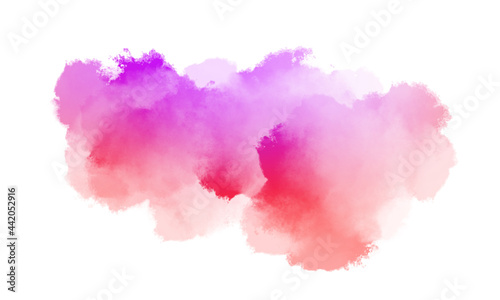 purple red watercolor scribble texture. Abstract watercolor on a white background. purple red abstract watercolor background.