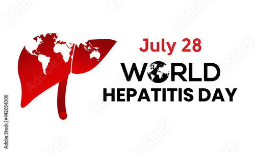 World Hepatitis Day Background Vector Banner Concept. Hepatitis Day Awareness Campaign Template for background, Banner, Poster, Card.