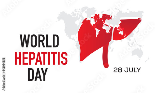 World Hepatitis Day Background Vector Banner Concept. Hepatitis Day Awareness Campaign Template for background, Banner, Poster, Card.