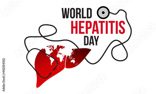 World Hepatitis Day Background Vector Banner Concept. Hepatitis Day Awareness Campaign Template for background, Banner, Poster, Card.