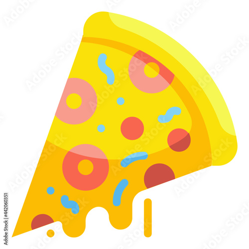 pizza flat icon