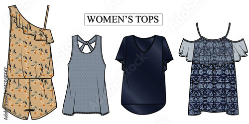 women tank top, Ladies Tops , shirt, t-shirt, clothing, fashion, clothes, isolated, t-shirt, dress, cloth, design, blank, print, shop, template, top, cotton, model, black, apparel, wear, tank top 