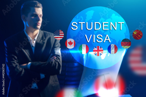 Student visa. Studying at a...
