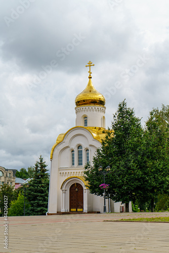 Ivanovo, Russia. Temple-chapel in honor of the Feodorovskaya Icon of the Mother of God photo